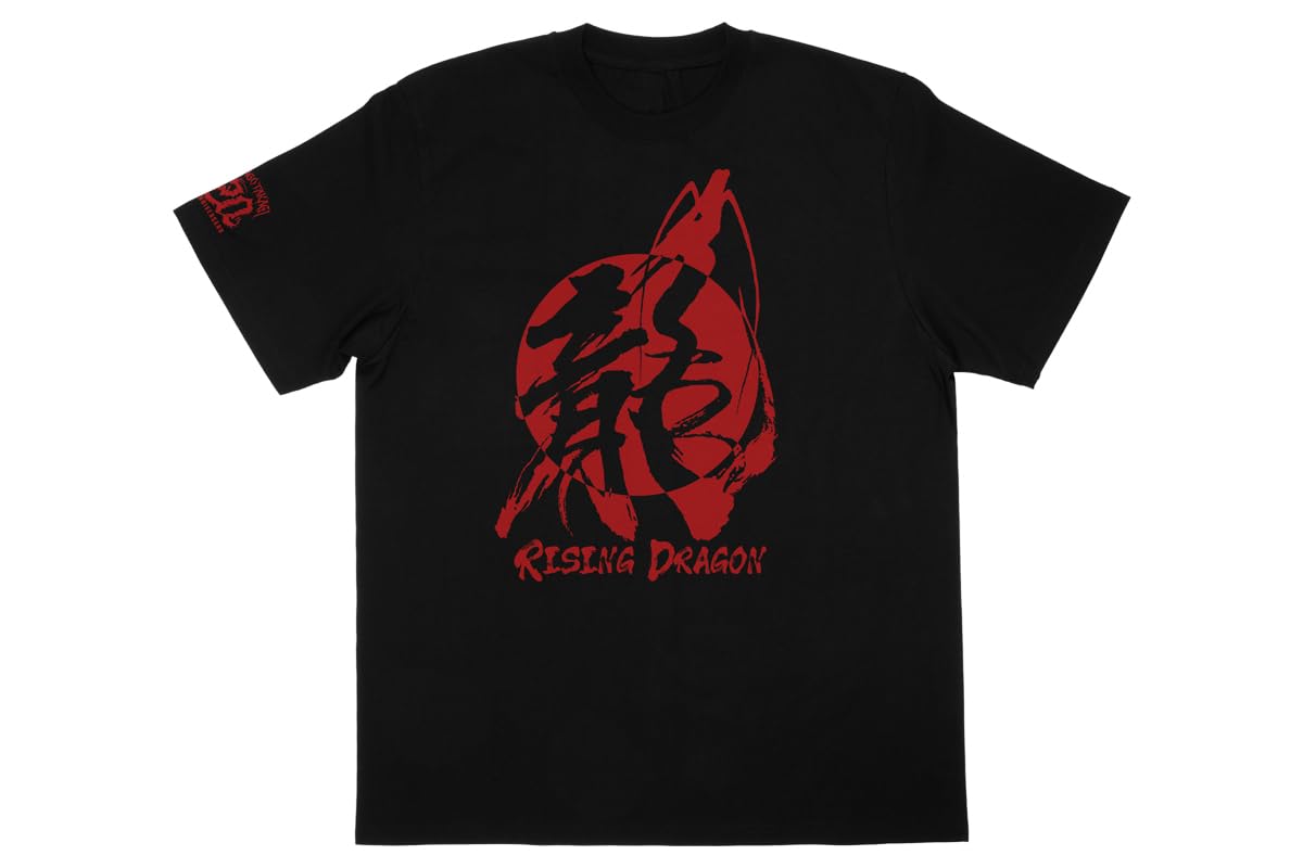 

New Japan Pro-Wrestling Shingo Takagi 20th Anniversary RISING DRAGON T-Shirt, Black, Size L, 5920102440