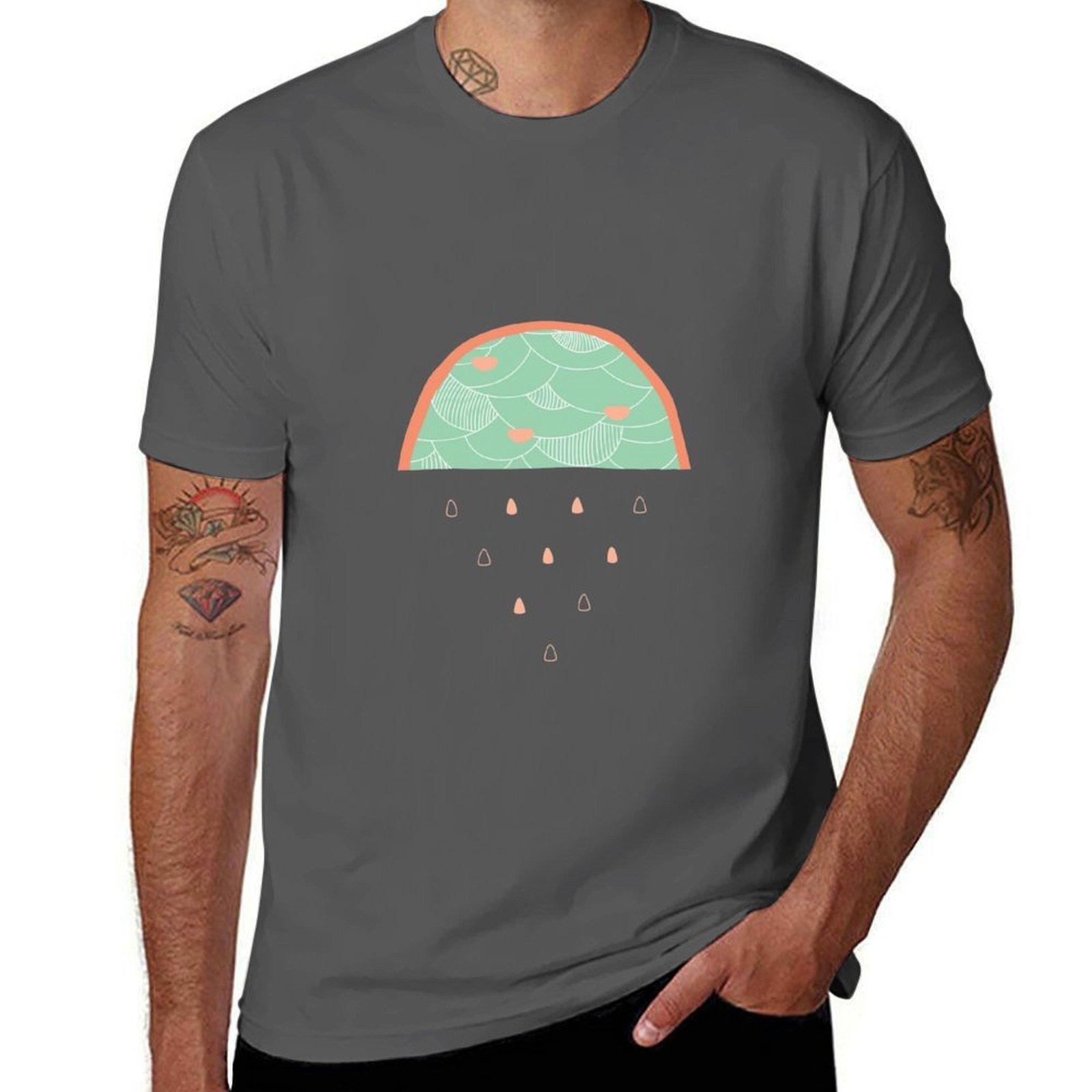 

When You Wish Upon A Watermelon T-Shirt essential t shirt man t shirts for men casual T-Shirt 4XL