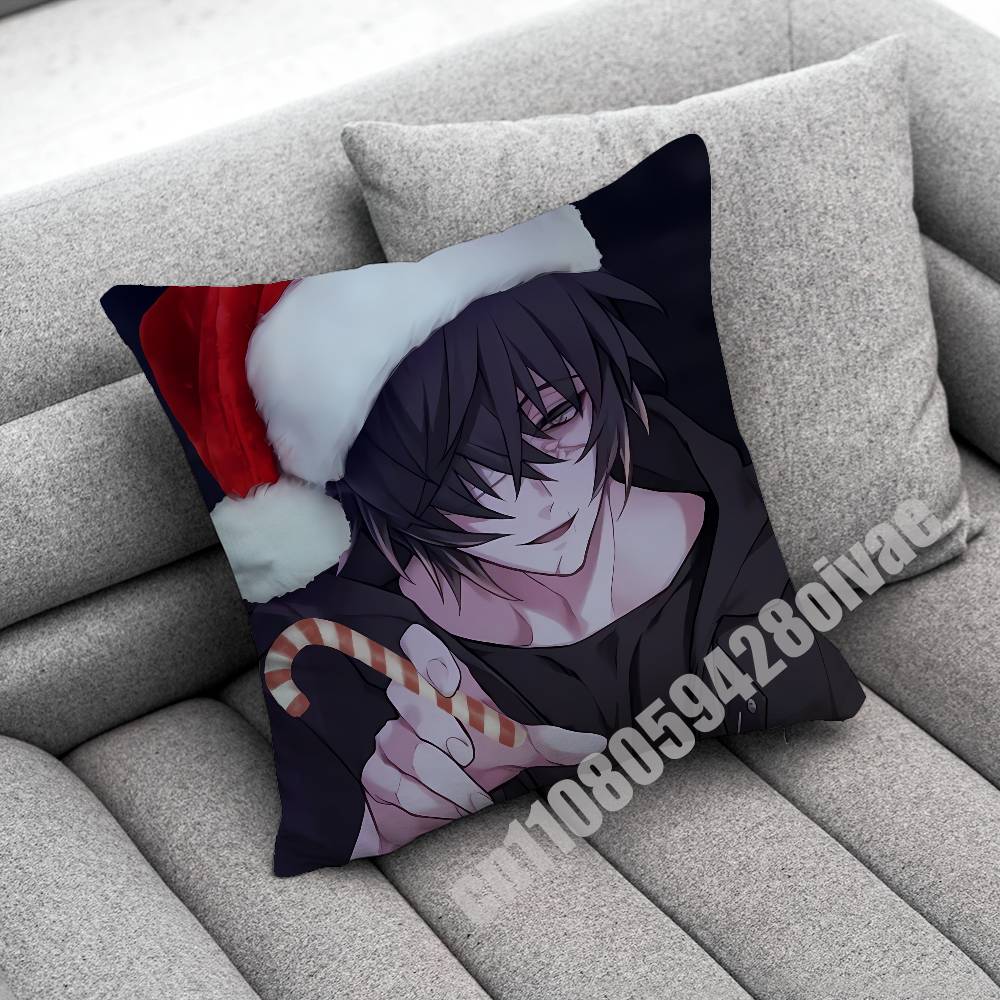 Towa S-Slow Damage Throw Pillow Case For Decoration 40Cm 55Cm 50Cm 30Cm Square Car Pillowcase Case