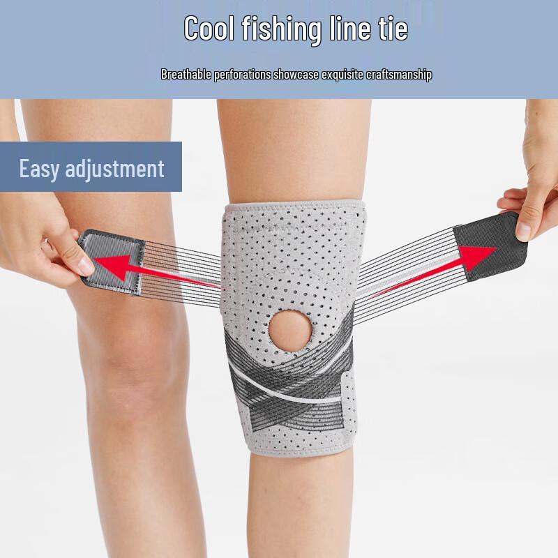 Tibai Anti-slip Adjustable Sports Knee Brace