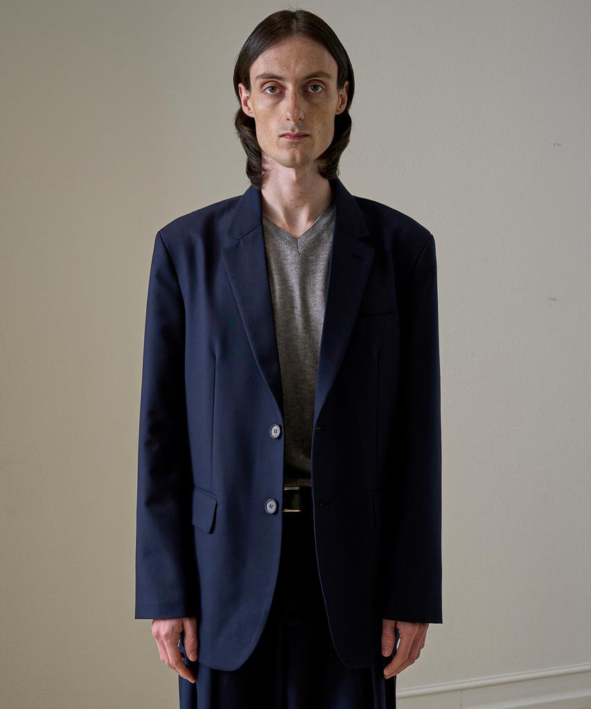 Trip Le Sens Custom Semi-Over Blazer_Navy (Type A)