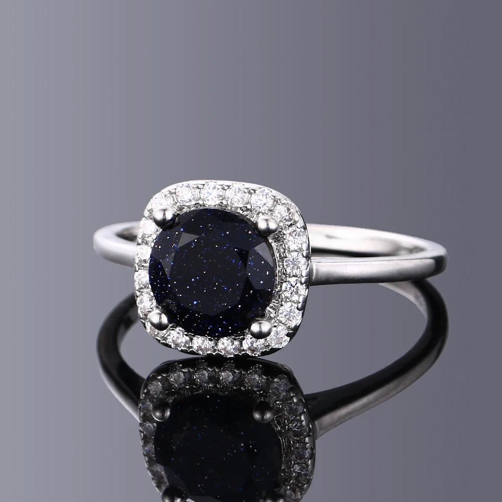 Trendy Purple Amethyst Ring 8MM Sparkling CopperBand High Quality Luxury Jewelry Wedding Engagement Rings for Women