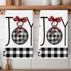 1pc/2pc/4pc/pack Christmas Scrub Sponge Creative Kitchen Dish Cloth Festive Cleaning Decor for Home & Table Kitchen Dish Towel Xmas Cleaning Supplies