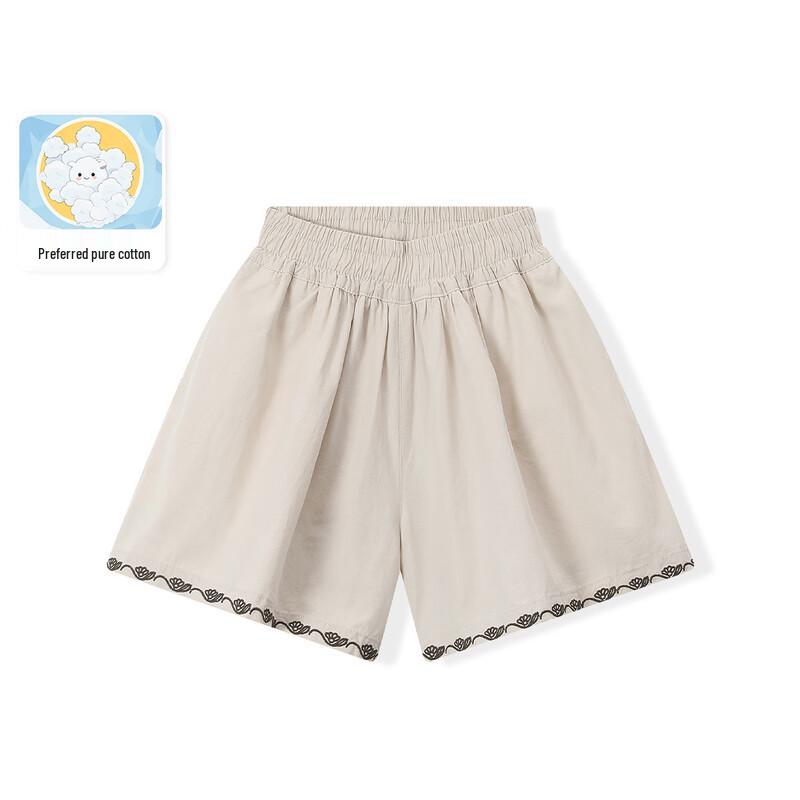 Montagut Girls  Embroidered Casual Summer Shorts 140