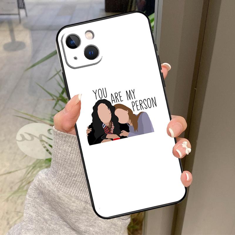 Greys Anatomy You are my person Case For iPhone 17 Air 16 15 14 13 11 12 Pro Max Plus 12 13 Mini 16e 17 Pro Max Back Cover