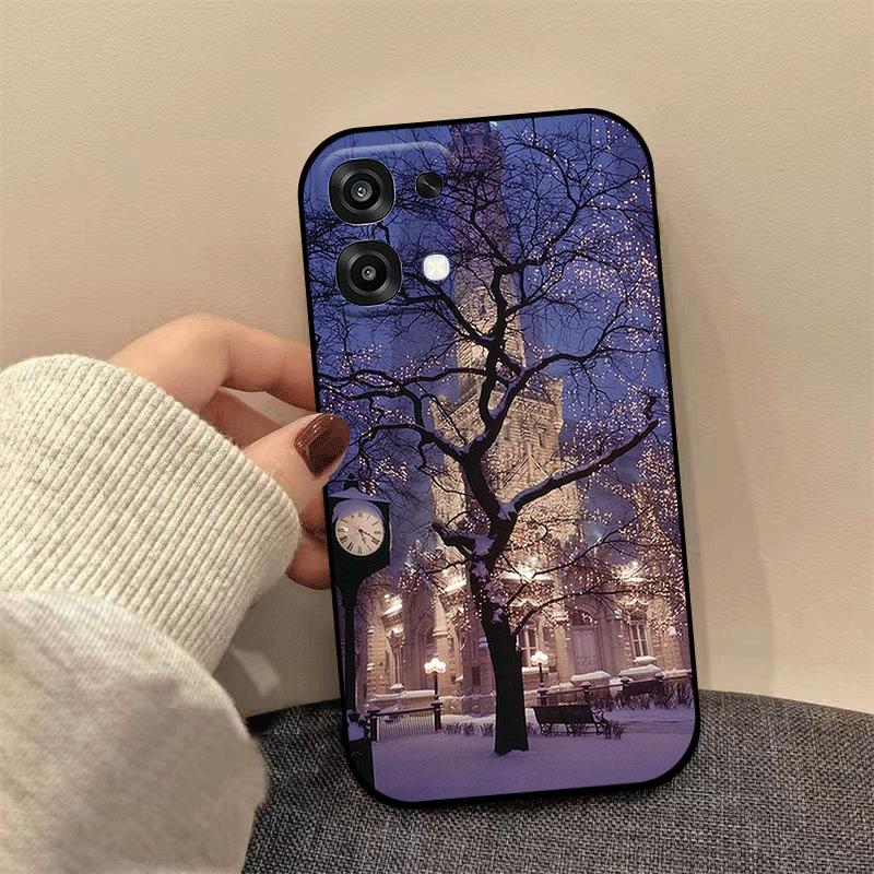 Case For OPPO A6 Pro F31 5G CPH2781 Christmas Painting Phone Cover Shockproof Silicone Soft TPU Fundas For OPPO A6Pro 4G CPH2799