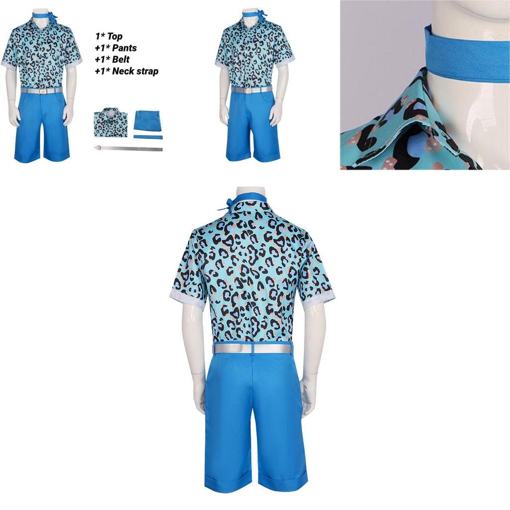 Barbie Ken Halloween Cosplay Costume For Men Popular Movie Character Role Play Outfit Star Destiny)
