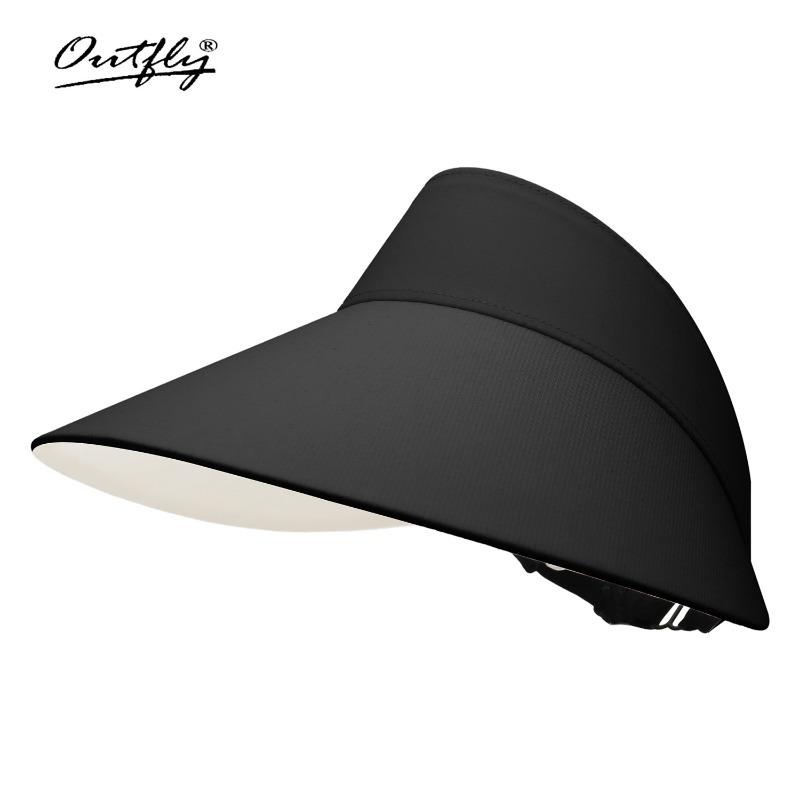 Sunscreen hat Women's UV protection Sun hat Outdoor hiking Empty top sun hat Face cover No top hat Cycling seaside