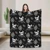 Hollow Knight Flannel Throw Blanket for Kids and Adults  Super Soft Warm Plush Bedspread Perfect Gift for Gamers Living Room or