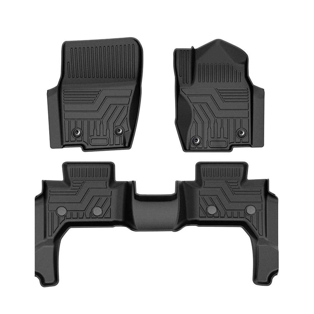 Virauto Toyota New Land Cruiser 250 Series Compatible 3D Floor Mats Second Row Mats 2024 April onwards GDJ250W TRJ250W Land Cruiser 250 LAND CRUISER