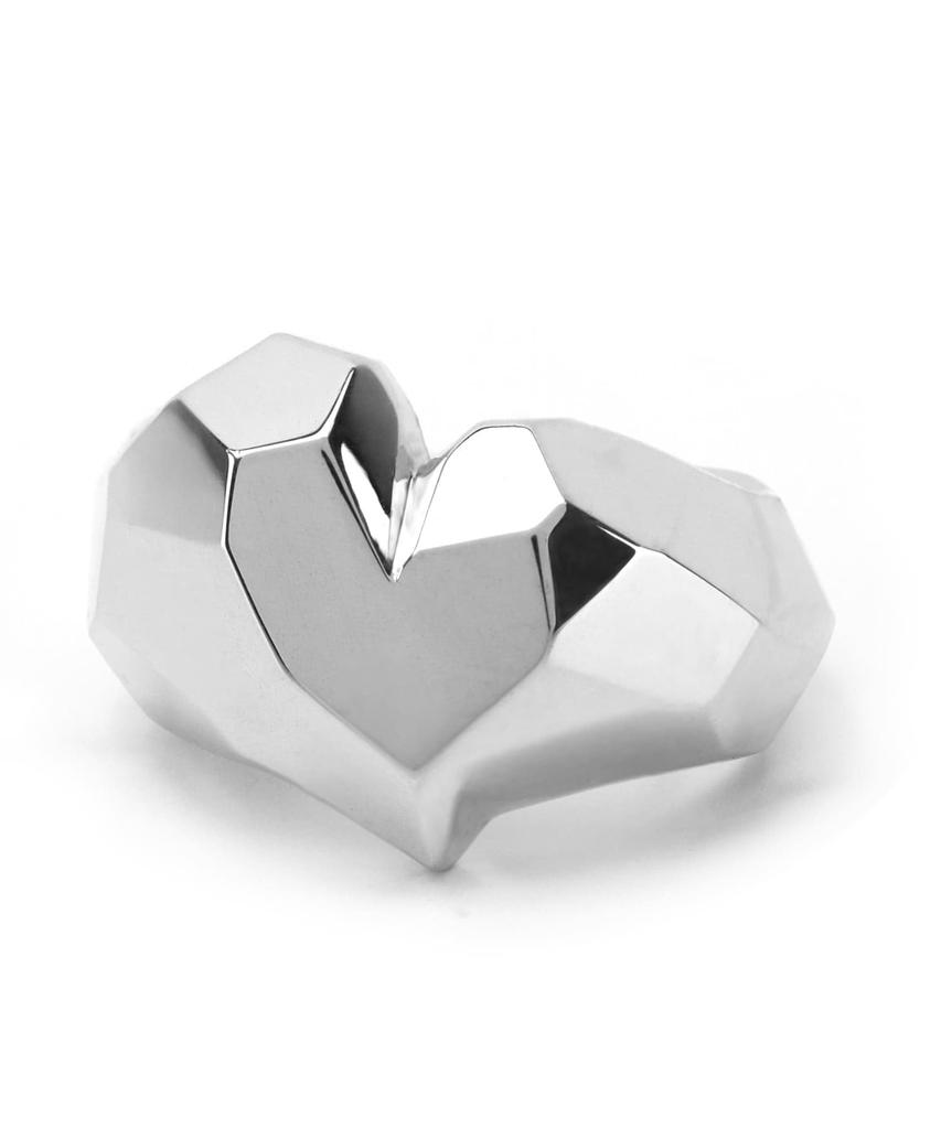 LION HEART Ring Fragment Heart Ring Silver 925 "for Gift" / [LION HEART]