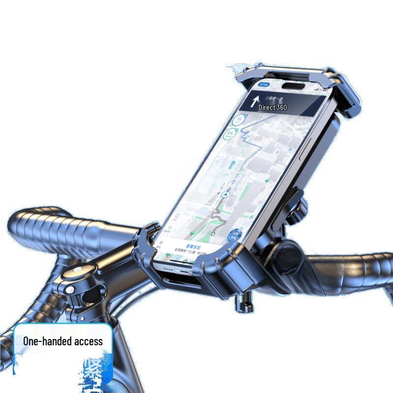 Electric Motorcycle Phone Holder: Anti-shake, Perfect for Navigation and Ride-hailing.