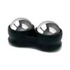 Stainless Steel Double Massage Ball Roller for Muscle Relaxation