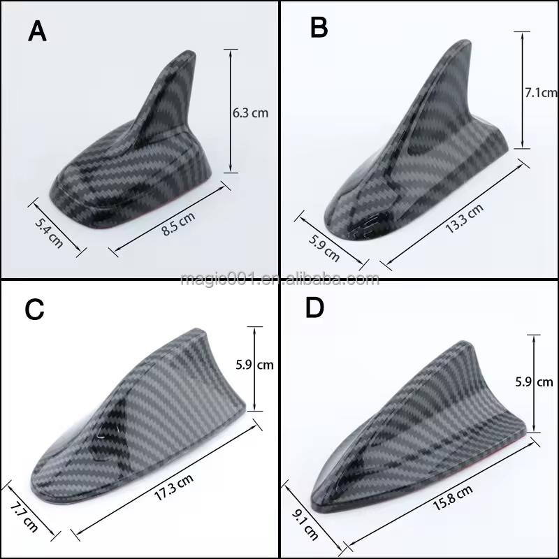 Universal Car Shark Fin Antenna Car Roof Mount Wireless Antenna