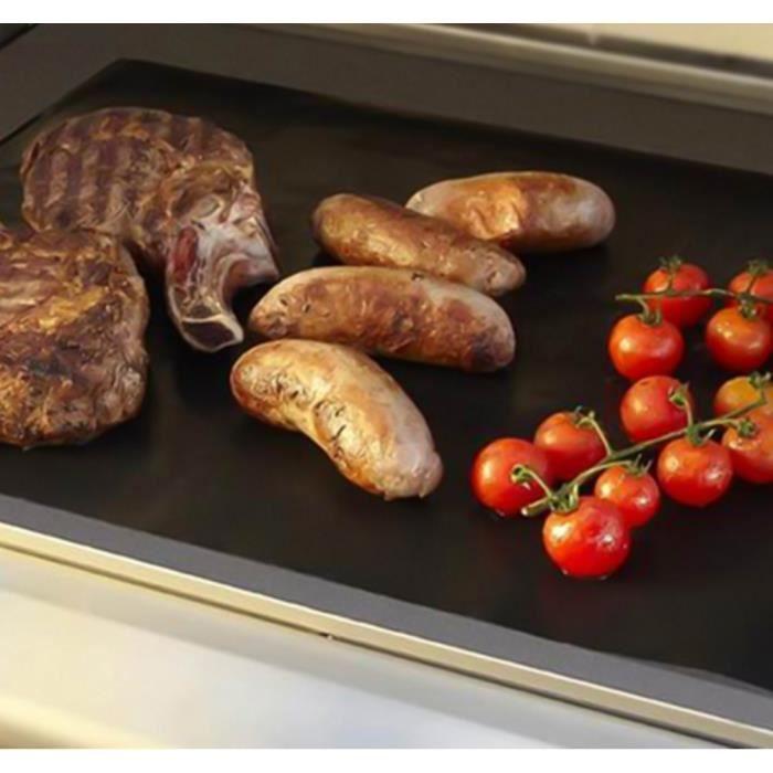 Grill Mat for Barbecue - BBQ Grill Mat - Set of 5 - 40 X 33 Cm - Non-stick