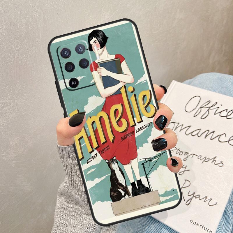 

Amelie Movie Poster Case For Oppo A57 A17 A77 A18 A38 A58 A78 A98 A74 A54 A94 A80 A60 A40 A96 A76 A16 A15 A5 Pro OPPO A74 4G