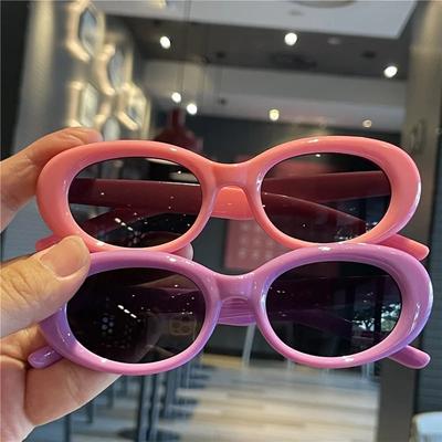 Fashion Children'S Sunglasses New Boys Girls Sun Glasses Classic Retro Oval Kids Eyewear Baby Shade Uv400