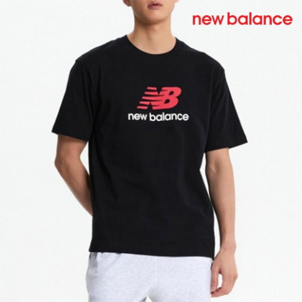 

New Balance Футболка с коротким рукавом Essential с большим логотипом Mt51500 FREE/M