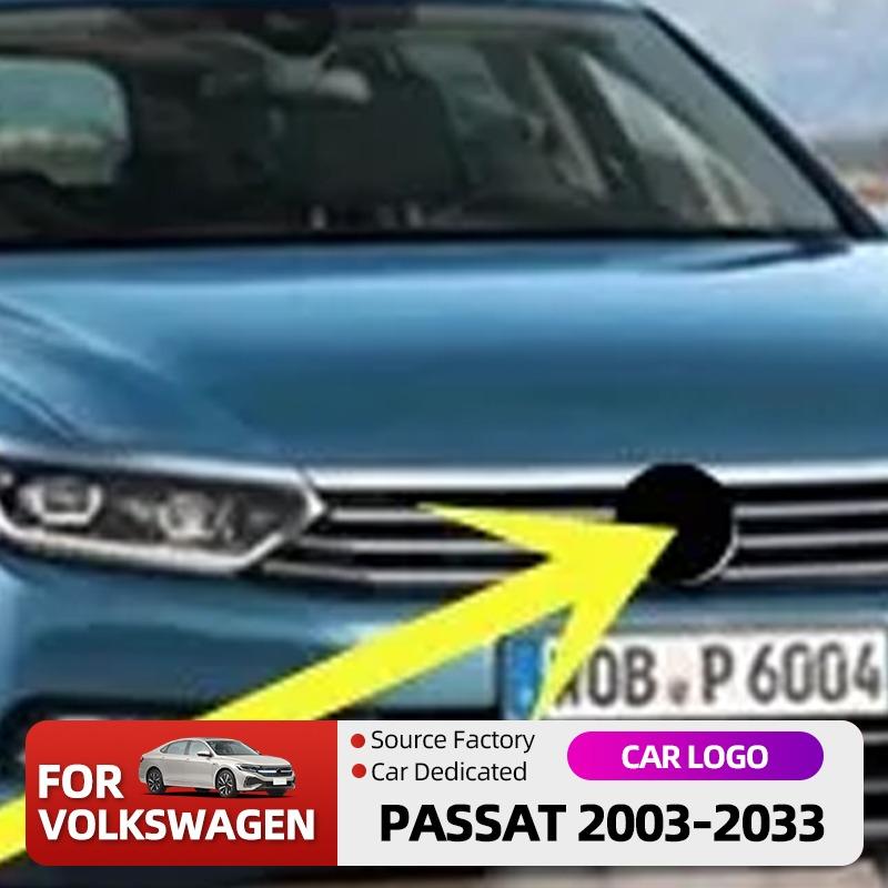 BSE1 2026 Hot Emblems For VOLKSWAGEN VW 2026 Hot B5 2pcs Car Front Grill/Rear Emblem Lid Covers Logo Sticker For Passat 2003-2033 B5 dv2