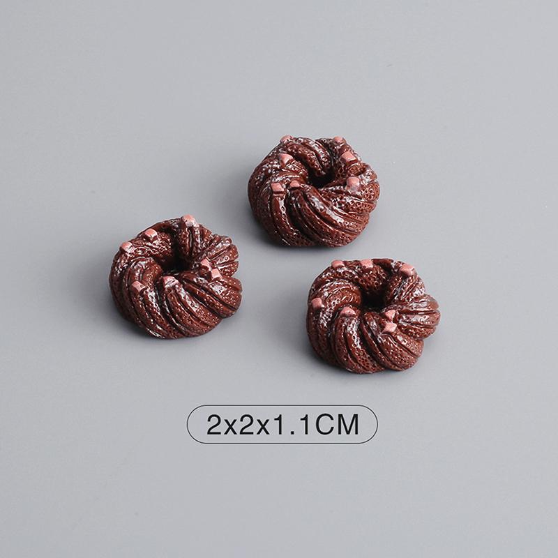 Puppenhaus Miniatur Mini Lebensmittel Ausstellungsständer Kuchen Brot Dessert Schrank Kanto Kochspeisekammer Möbel Modell Szene Requisiten