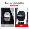 For JAC JS4 JS7 -2025 Silicone Car Door Lock Buckle Protection Cover Elastic Anti-Collision Shock Absorbing Pad