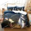 Yoisaki Kanade Bedding Set Cartoon Anime Three-piece Set Adult Kid Bedroom Duvetcover Sets 3D Kawaii Girl Colcha De Verano Cama
