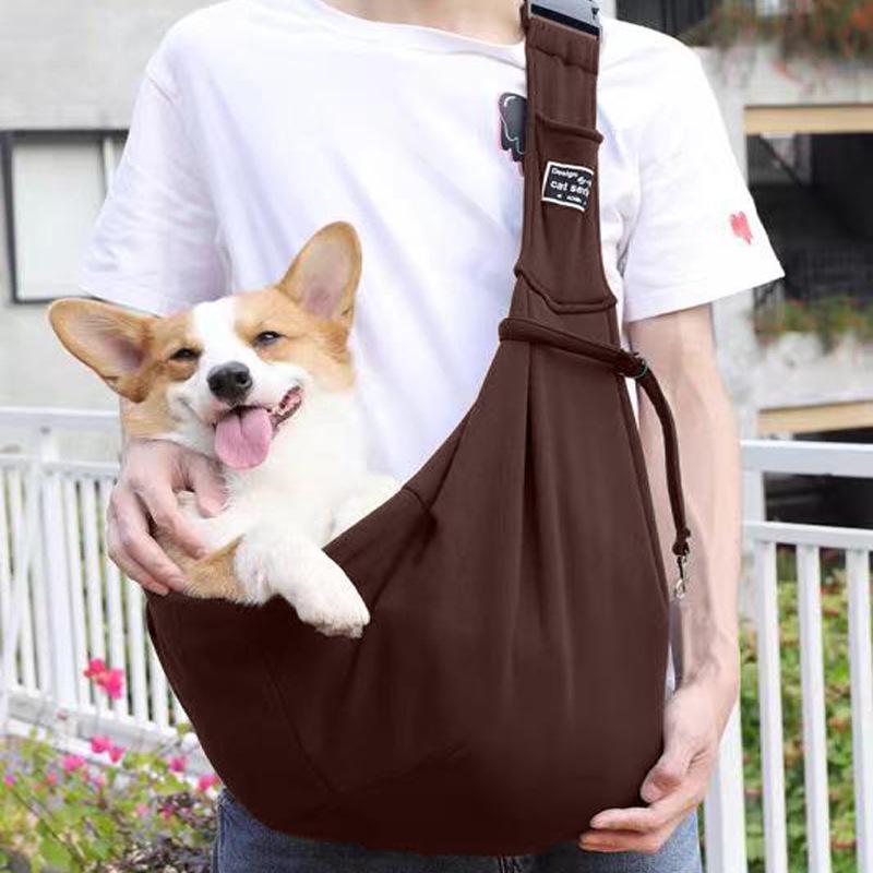 Summer Crossbody Cat Carrier: Lightweight Shoulder Bag for Easy Pet Travel