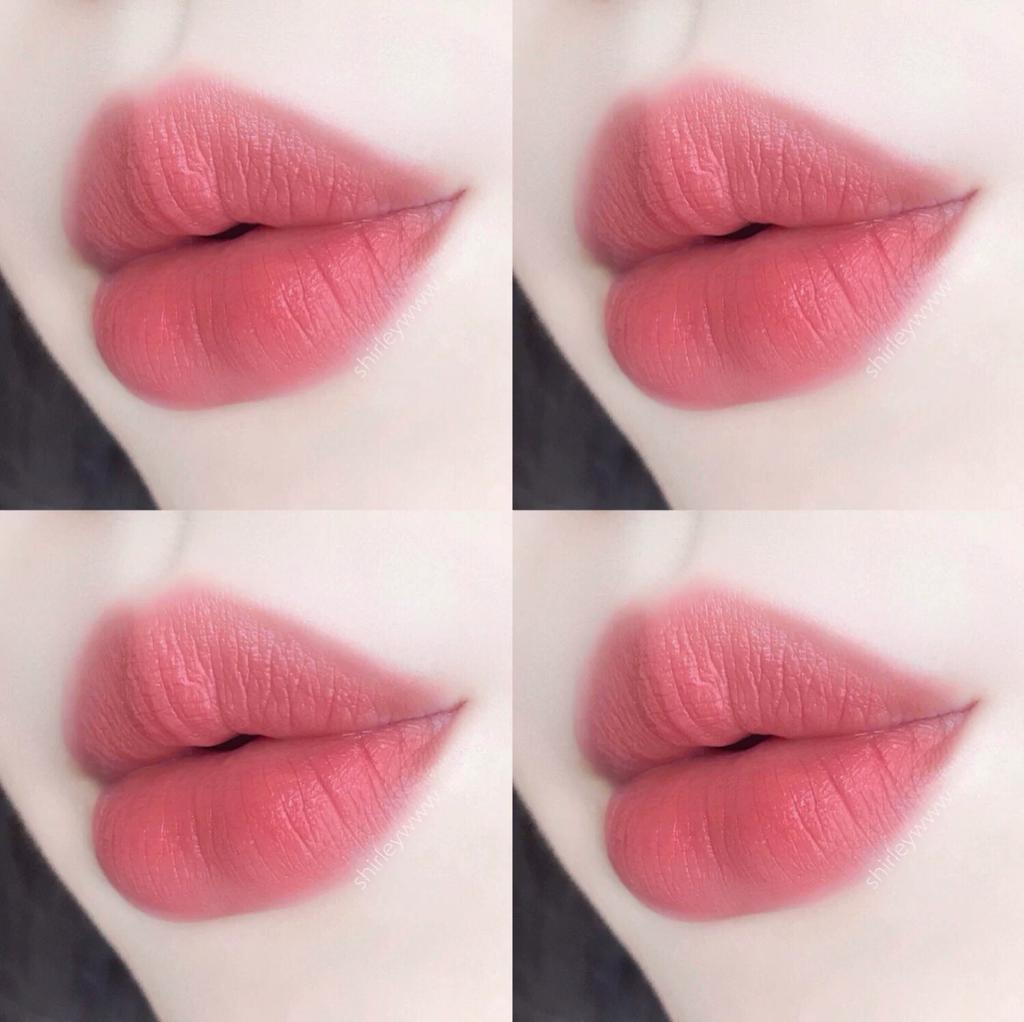 Little Gold Bar No. 11 Gentle Apricot Pink Bean Paste Matte Lipstick, Long-Lasting, Non-Fading, Super Gentle