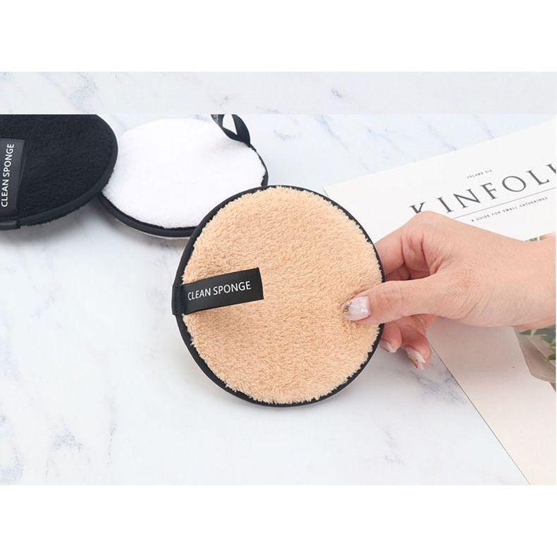Choyu - Almofada de Limpeza Reutilizável para Maquiagem Facial de Microfibra