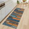 Imitation Wood Grain Stripe Kitchen Mat Entrance Doormat For Living Room Rug Home Bedroom Floor Hallway Balcony Anti-Slip Carpet