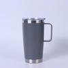 20oz Multicolor Double-Wall 304 Stainless Steel Car Thermos with Lid