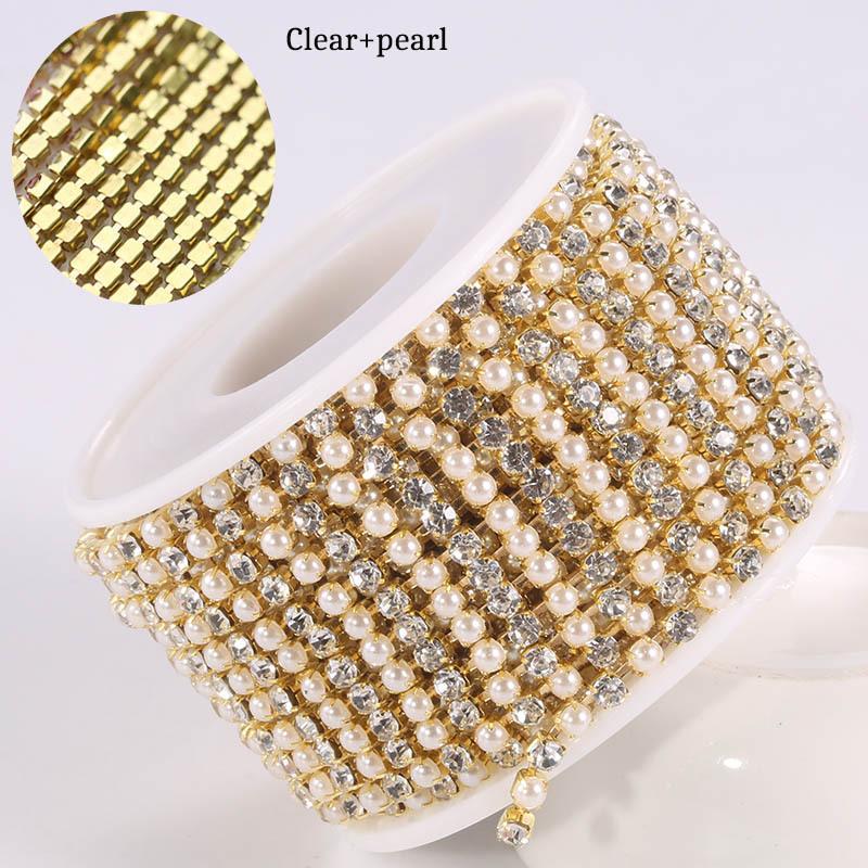 Metall Strass Greifkette Handgefertigt Diy Schmuck Accessoires Bohrkette Krallenkette Krallenbohrer Nailart Schmuck Bohrleiste Bekleidungszubehör