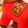 Zodiac Horse Theme Doll Good Luck 2026 Blessings PP Cotton Filling Doll Auspicious Horse Soft Toy Home Decor