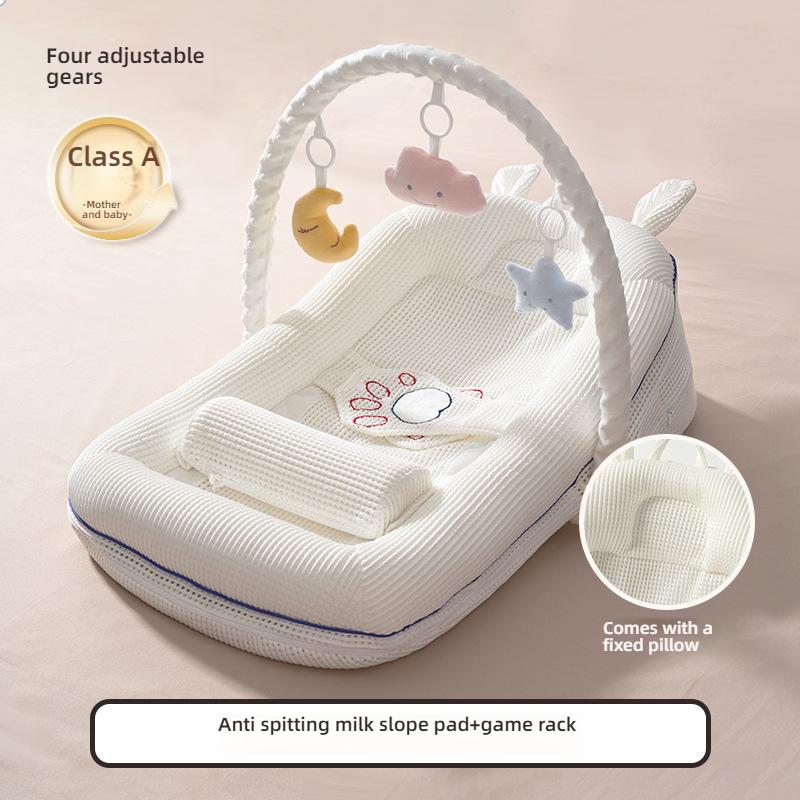 Anti-vomiting Nursing Pads Slope Mat Newborn Spill-proof Choking Milk Bed Middle Bed