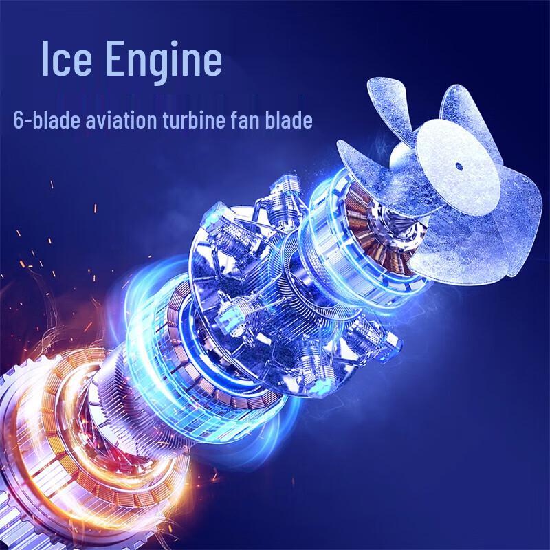 T12 High-Speed Handheld Bladeless Mini Fan