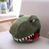 Adult Headgear Dinosaur Green Plush Shark Hat Creative Plush Dinosaur Hat  Children