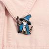 Cartoon Animal Metal Brooch, Cute And Playful Design Collar Pin, Versatile Clothing Decoration Badge, Personalized Accessory
