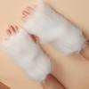 Faux Furs Arm Sleeves Soft Warm Winter Accessory Easyly Wash Soft Thermals Sleeve Covers For Outdoor Activity