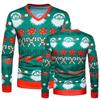 Women Men Ugly Christmas Sweater Xmas Jumper T Shirt Pullover Hoodies Stylish Festive Top