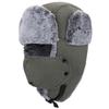 Men's and women's hats outdoor winter cycling ear protection cold protection thickened imitation rabbit fur warm ski hat