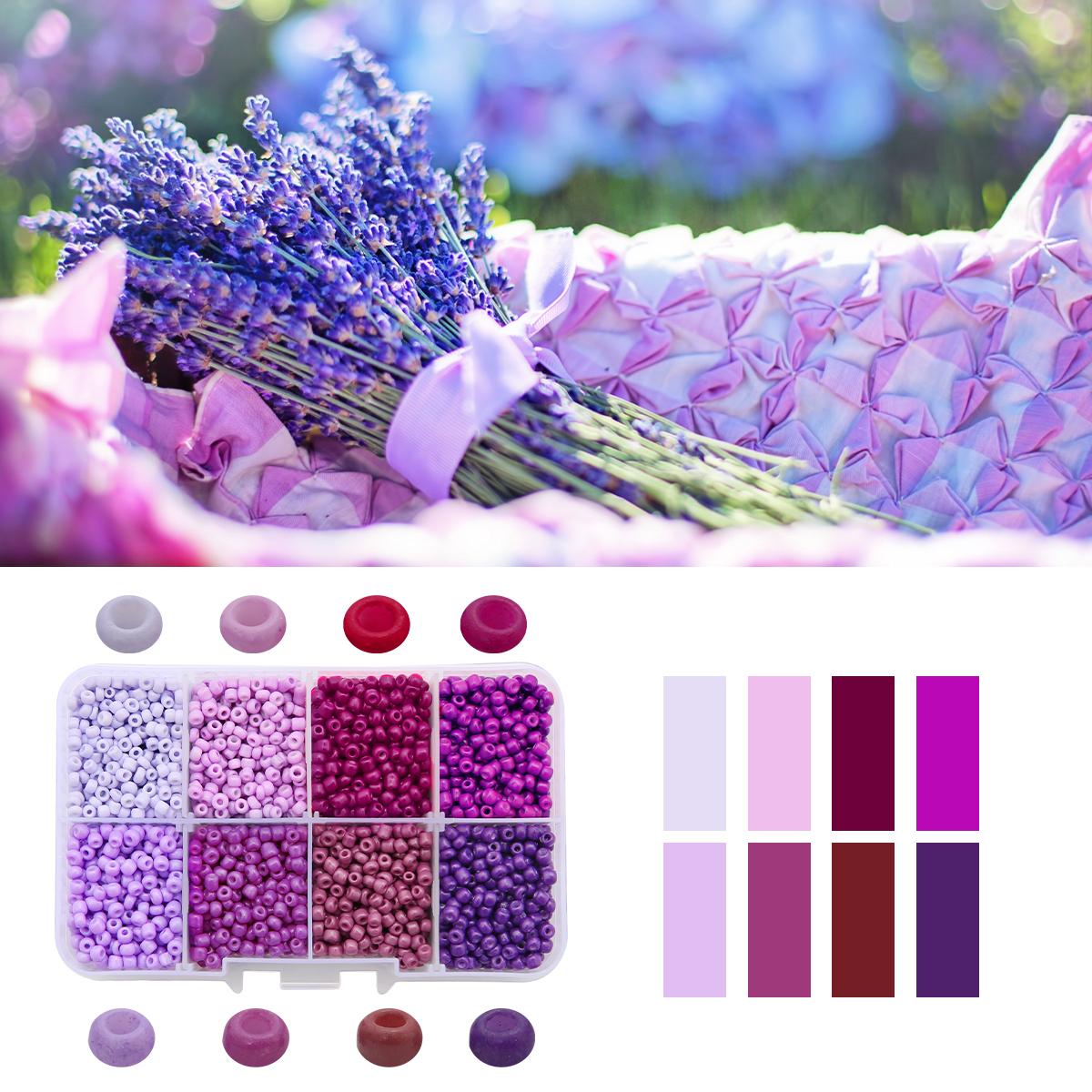 

3400 шт./компл. 3 мм сплошной цвет бисер для изготовления ювелирных изделий DIY браслет ожерелье