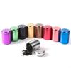 Metal Aluminum Sealed Cans Portable Travel Tea Caddy Airtight Smell Proof Container Stash Jar