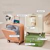 Multifunction Front Opening 18" Small Trolley Case Password Suitcase Cabin Travel Bag Usb Charging Luggage Suitcases On Wheels
