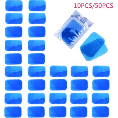 50/10PCS Żelowe Podkładki Do Trenera Mięśni Brzucha EMS Stymulator Ćwiczący Urządzenie Wyszczuplające Akcesoria Produkty Wyszczuplające Hurtownie