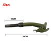 Metal Barrel Oil Guide Tube Flexible Durable Pouring Spout with Fuel Nozzel For 5/10/20L Standard Jerry Fuel Cans