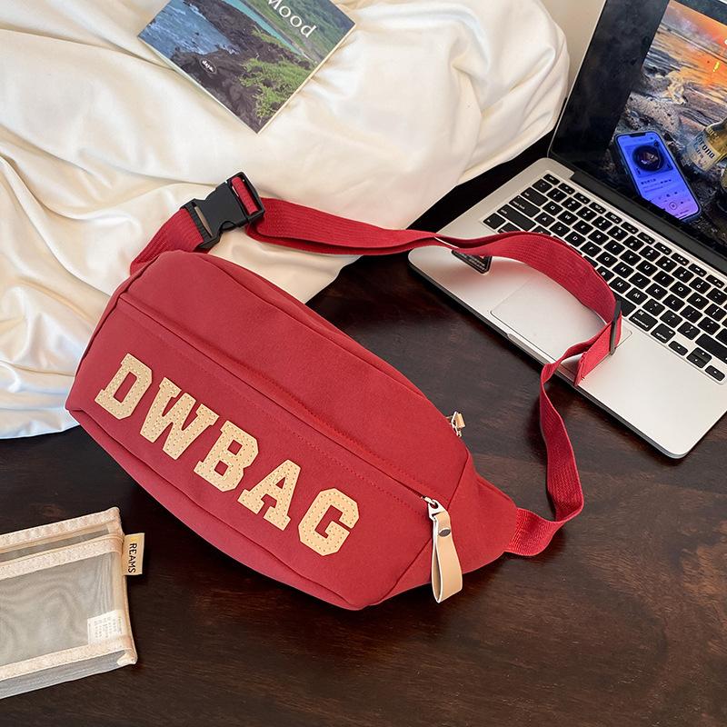 Американский Ретро Модный Нагрудный Мешок Мужской Повседневный Универсальный Большой Вместимости Серебристый Мешок Спорт Езда Нейлоновый Универсальный Набедренный Мешок Женский single bag 1269₽