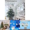 Charming Christmas Snowflake Hanging Decorations With Spiral Design For Festive Displays