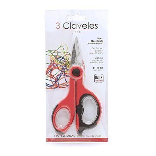 3 claveles 153 – ciseau électricien de 6 \