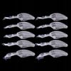 Body Wobbler Pike Zander Perch Do It Yourself For Painting 9Cm 10G 10Pcs