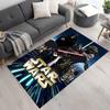 Star Wars Floor Mat Suitable for Dining Room Foyer Balcony Hallway Anti-slip Rug Anime Office Decor Luxury Gift for Birthday, Christmas, Wedding
